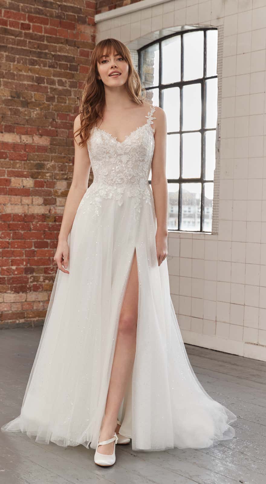 50638  Ein romantisches A- Linien Hochzeitskleid